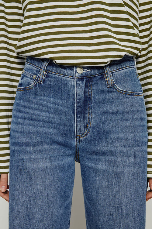 Angeles High Rise Baggy Jeans HJ103