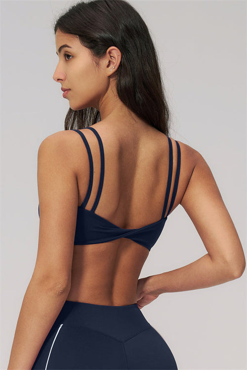 The Clarity Dual Strap Sports Bra Shorts 2-Piece Set