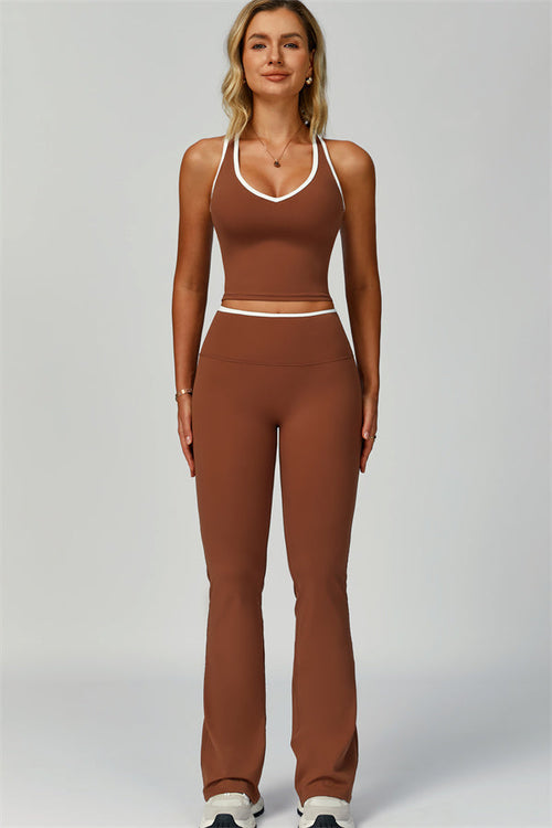 The Quest Tank Flared Leggings 2-Piece Set