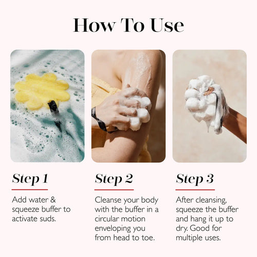 Coconut Verbena | Wild Flower Bath Sponge