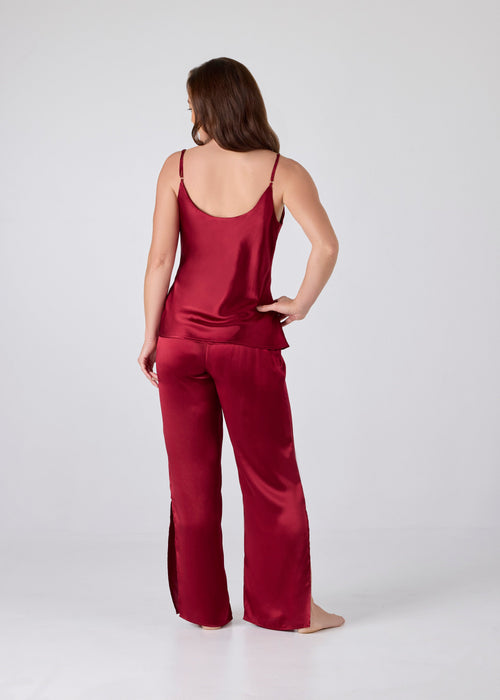 A. ROSE Women's Juliet Luxury Satin Pajama Set