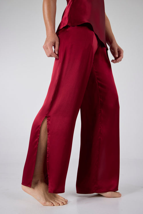 A. ROSE Women's Juliet Luxury Satin Pajama Set