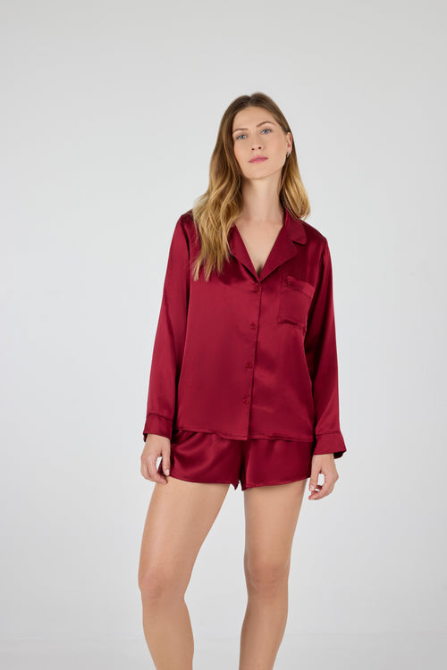 A. ROSE Women's Luxury Pajama Set-Chloe set
