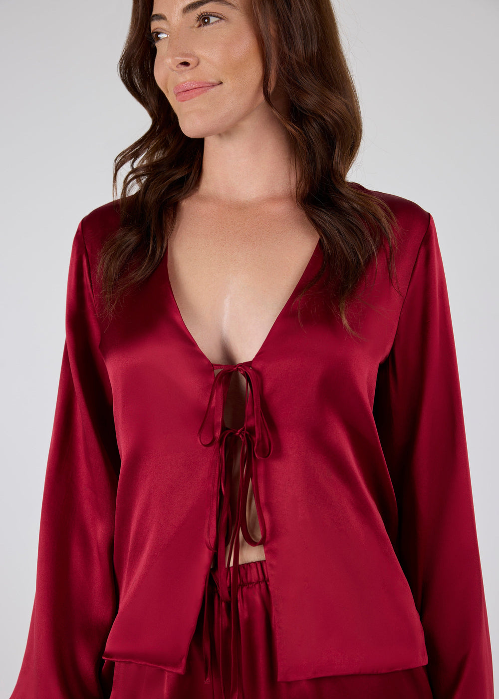 A. ROSE Women's Amelia Luxury Pajama set