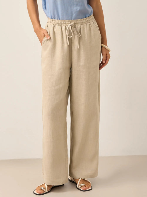 100% Linen Classic Pants LYON