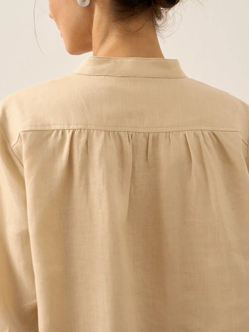 100% Linen Dress Shirt JOANNA