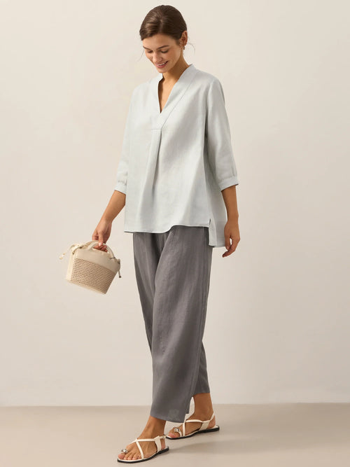 100% Linen Dress Shirt JOANNA