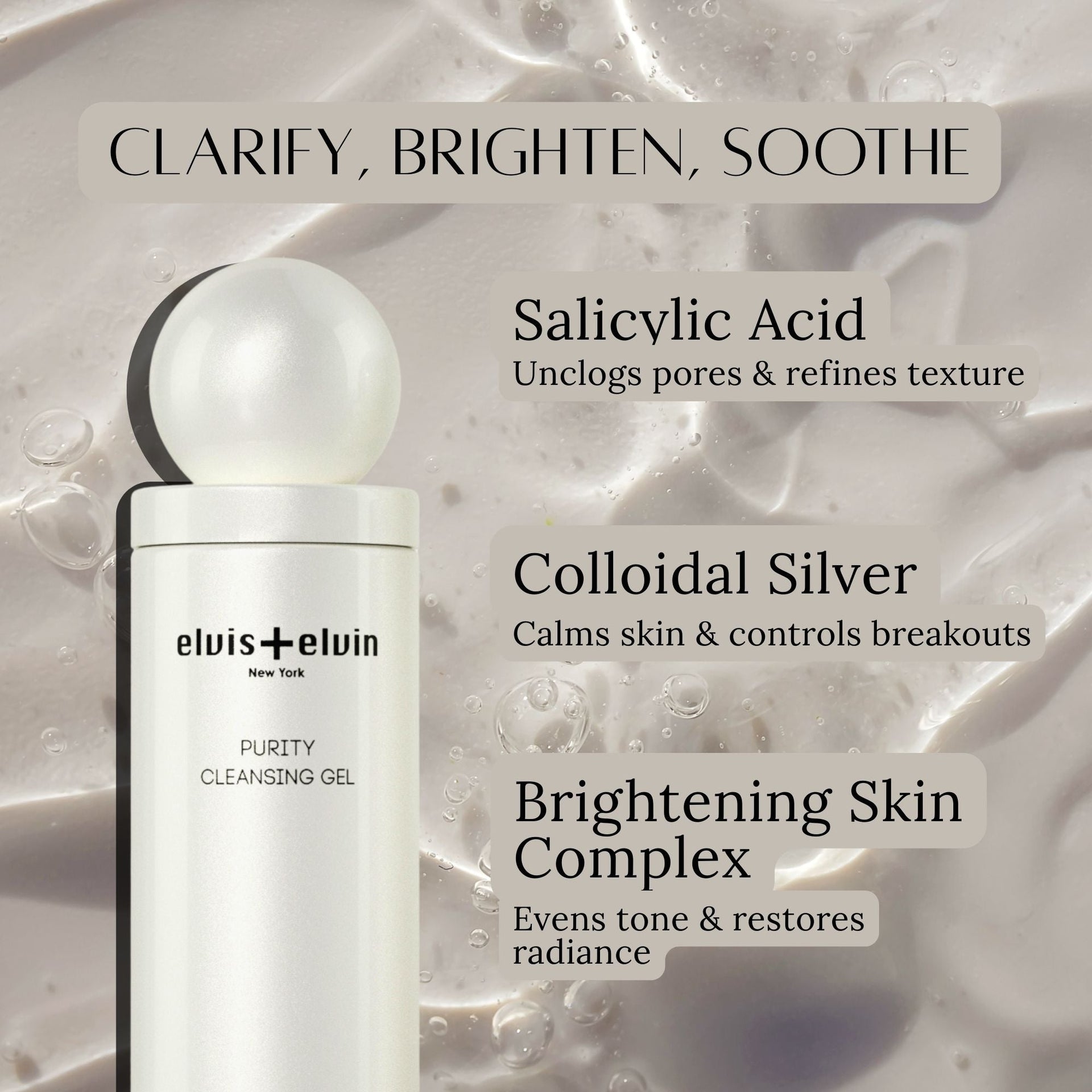 elvis+elvin Purity Cleansing Gel