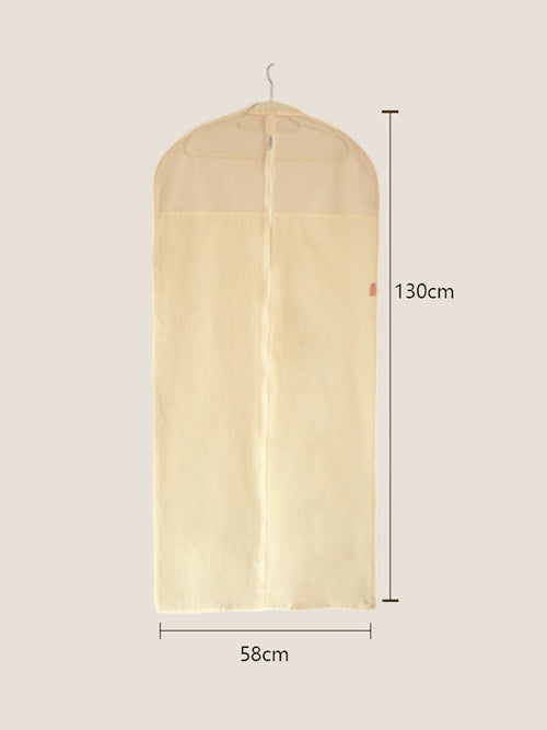 Linen Cotton Clear Window Dust-Proof Storage Bags