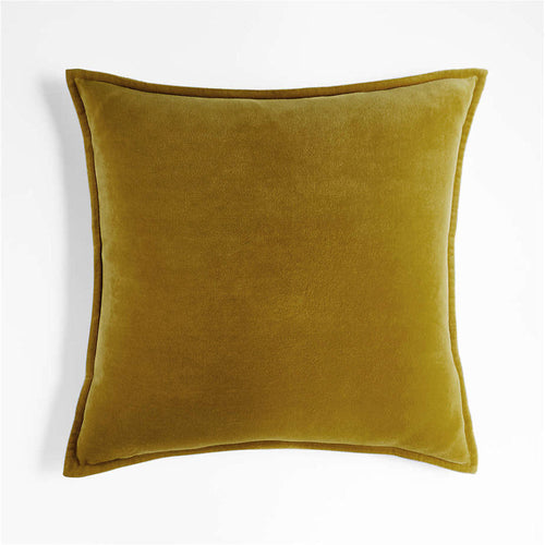 Throw Pillow Cover with 450g Insert, dark-grey, velvet, 20X20, Decorative Cushion – Fancy & Stacy