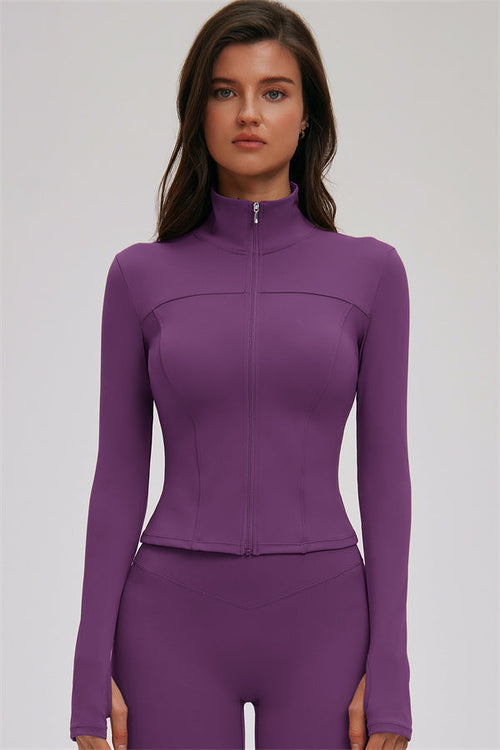The Kinetic Zip Jacket Sports Bra Leggings 3-Piece Set