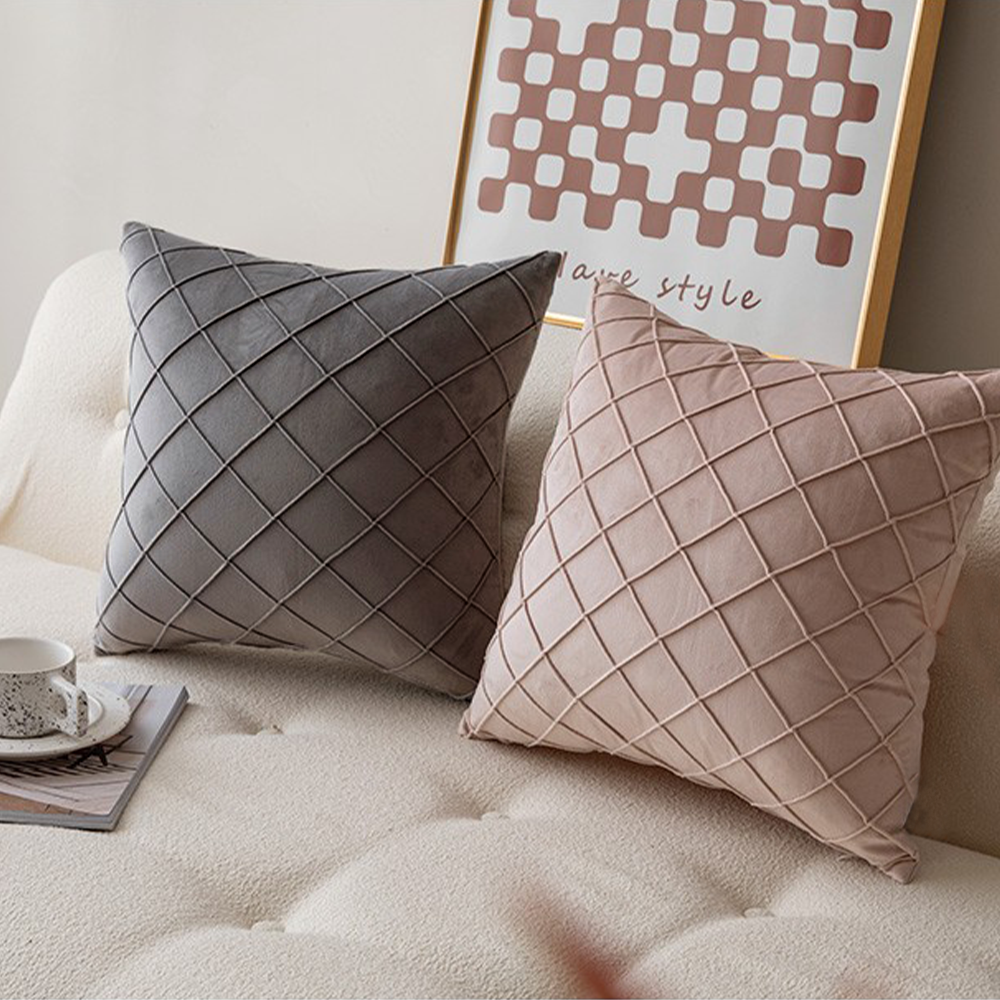 FANCY & STACY 2-Piece Coordinated Pillow Cover & Insert Bundle – Beautiful combination  Pillow Covers With Inserts  comes with well mixed colors of one of each –...
