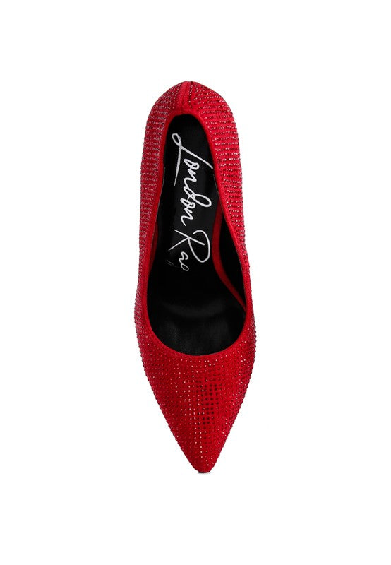 RAG Company Alter Ego Heat-seal Court Heels