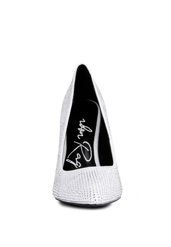 RAG Company Alter Ego Heat-seal Court Heels