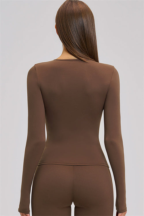 The Dynamic Long Sleeve T-shirt Straight Leg Pants 2-Piece Set