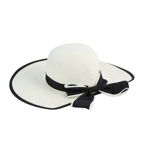BELLA CHIC Vintage Summer Straw Hat