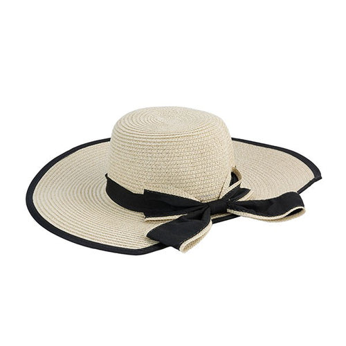 BELLA CHIC Vintage Summer Straw Hat