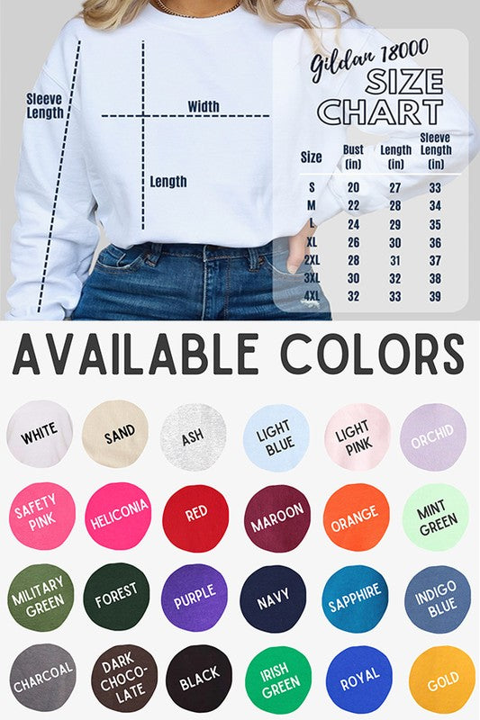 Cali Women's "Nothing But The Blood of Jesus" Christian Graphic Sweatshirt