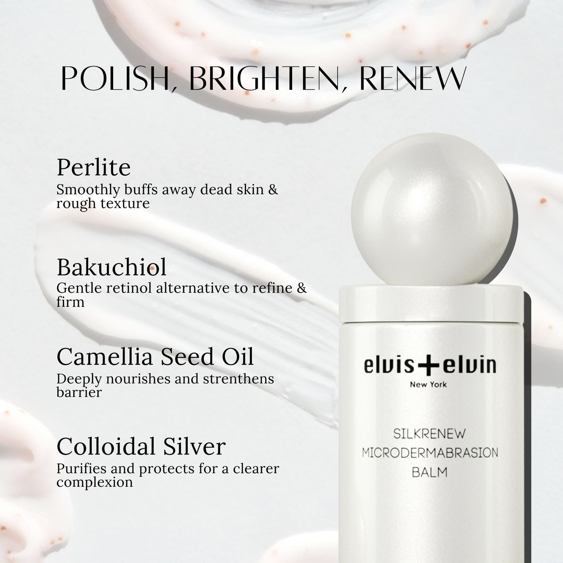 elvis+elvin SilkRenew Microdermabrasion Balm