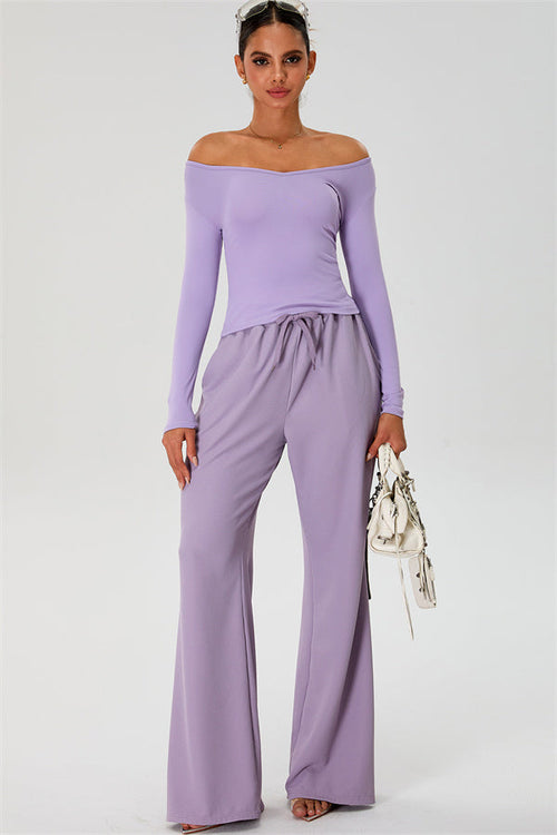 The Rush Long Sleeve T-shirt Sweatpants 2-Piece Set
