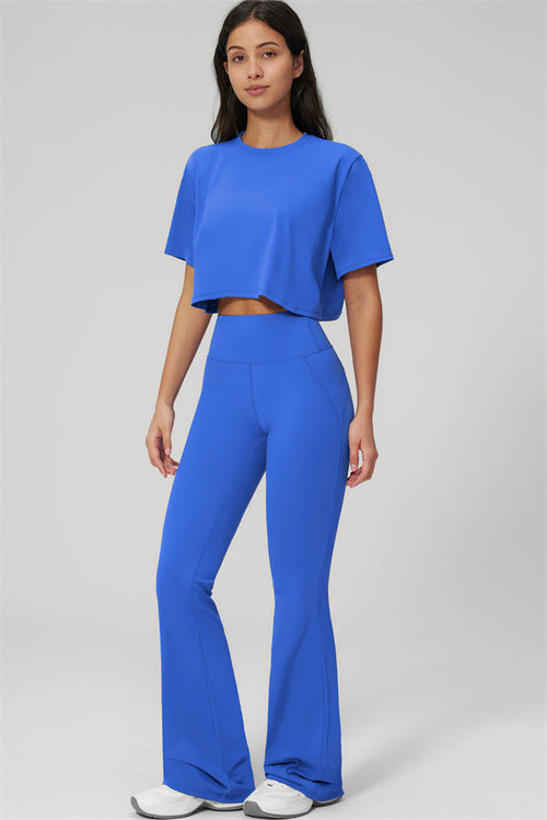 The Bold T-shirt Flared Leggings 2-Piece Set