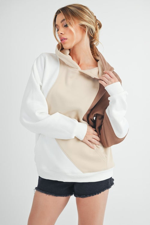 AEMI & Co. Women's Oversized Wavey Hoodie