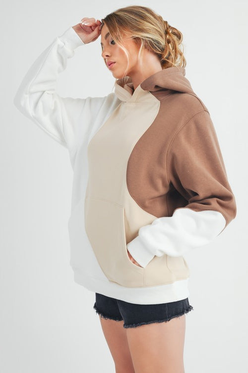 AEMI & Co. Women's Oversized Wavey Hoodie