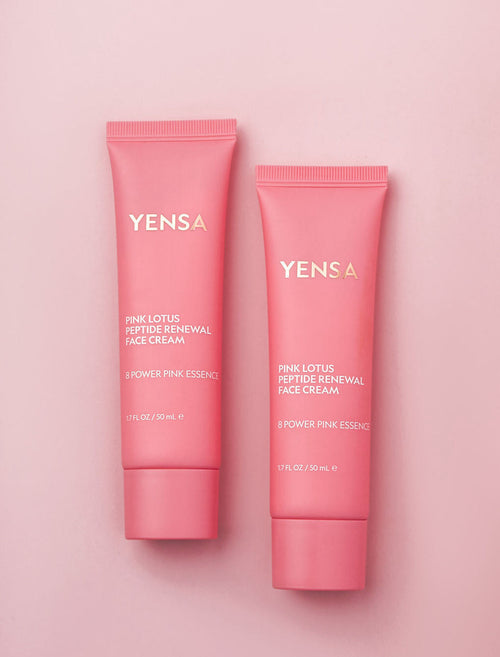 Pink Lotus Peptide Renewal Face Cream