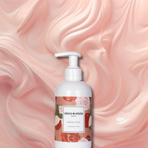 elvis+elvin Rose & Litchi Hand & Body Lotion