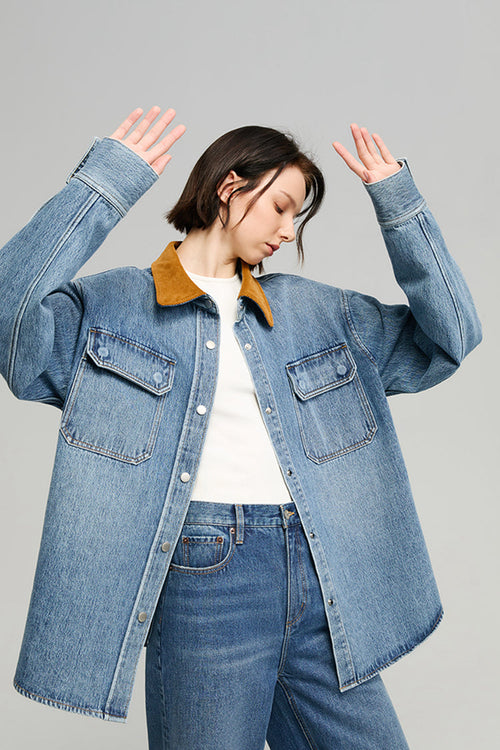 California Sunset Denim Shirt HJ902