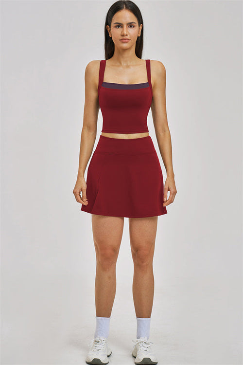 The Seraphine Tank Top Skirt 2-Piece Set