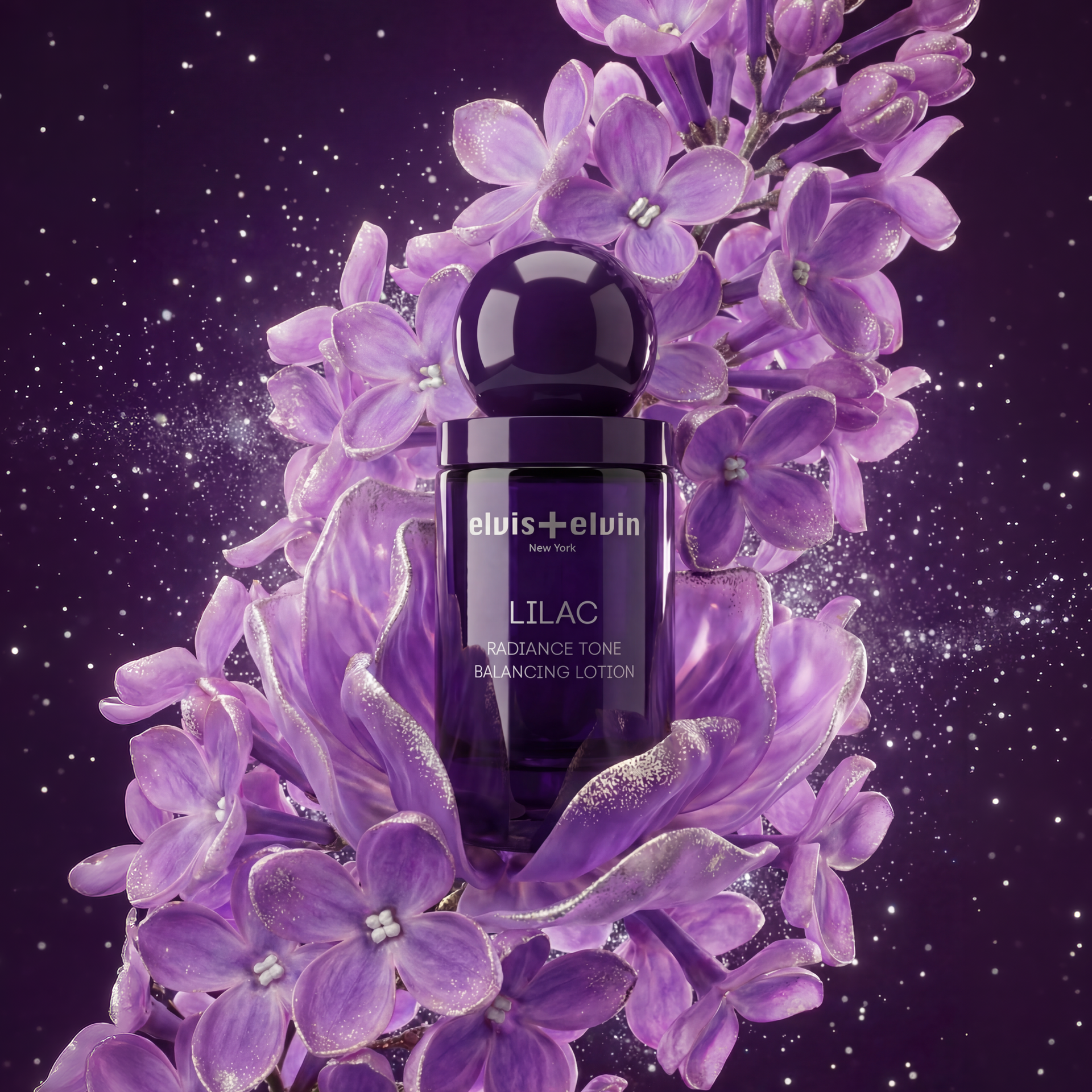 elvis+elvin Lilac Radiance Tone Balancing Lotion