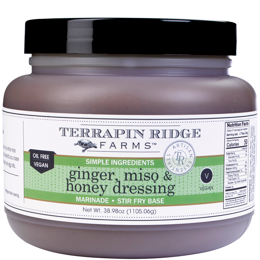 Ginger, Miso & Honey Dressing - Quart