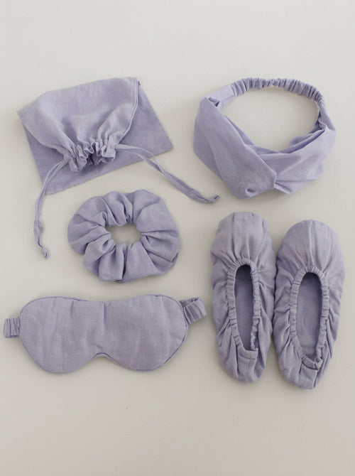 Linen Sleep and Travel Comfort Set