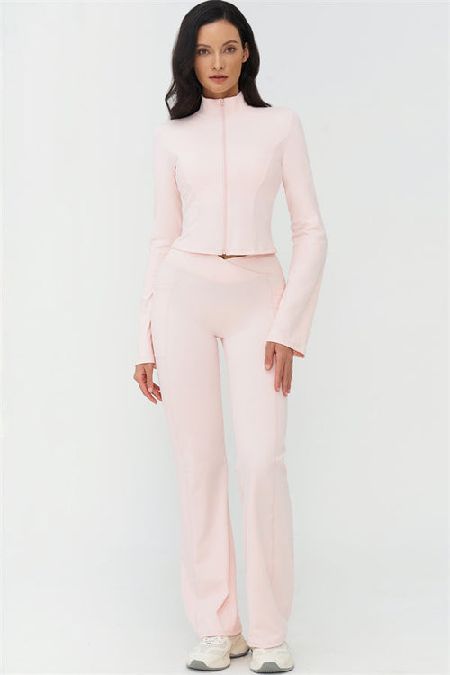 The BoldFit Jacket Flared Leggings 2-Piece Set