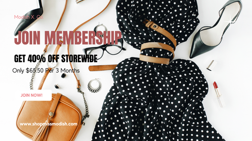 Quarterly Fashion Subscription Membership Save 40% For only $65.50!