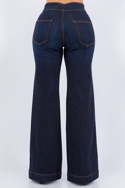 Harley Wide Leg Jean - Inseam 32
