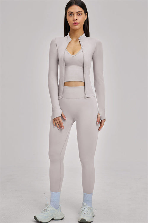 The Vision Jacket Tank Top Leggings 3-Piece Set