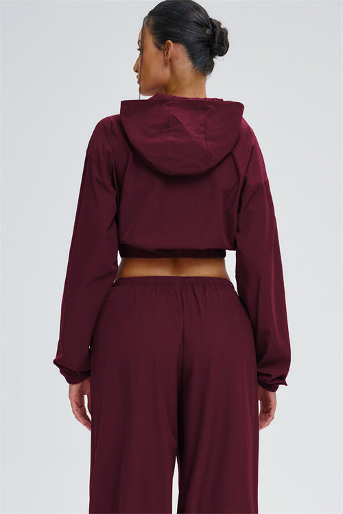 The Svelte UV protection Crop Hoodie