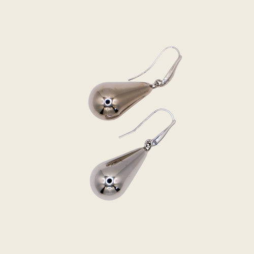 Sterling Silver Raindrop Elegance Earrings