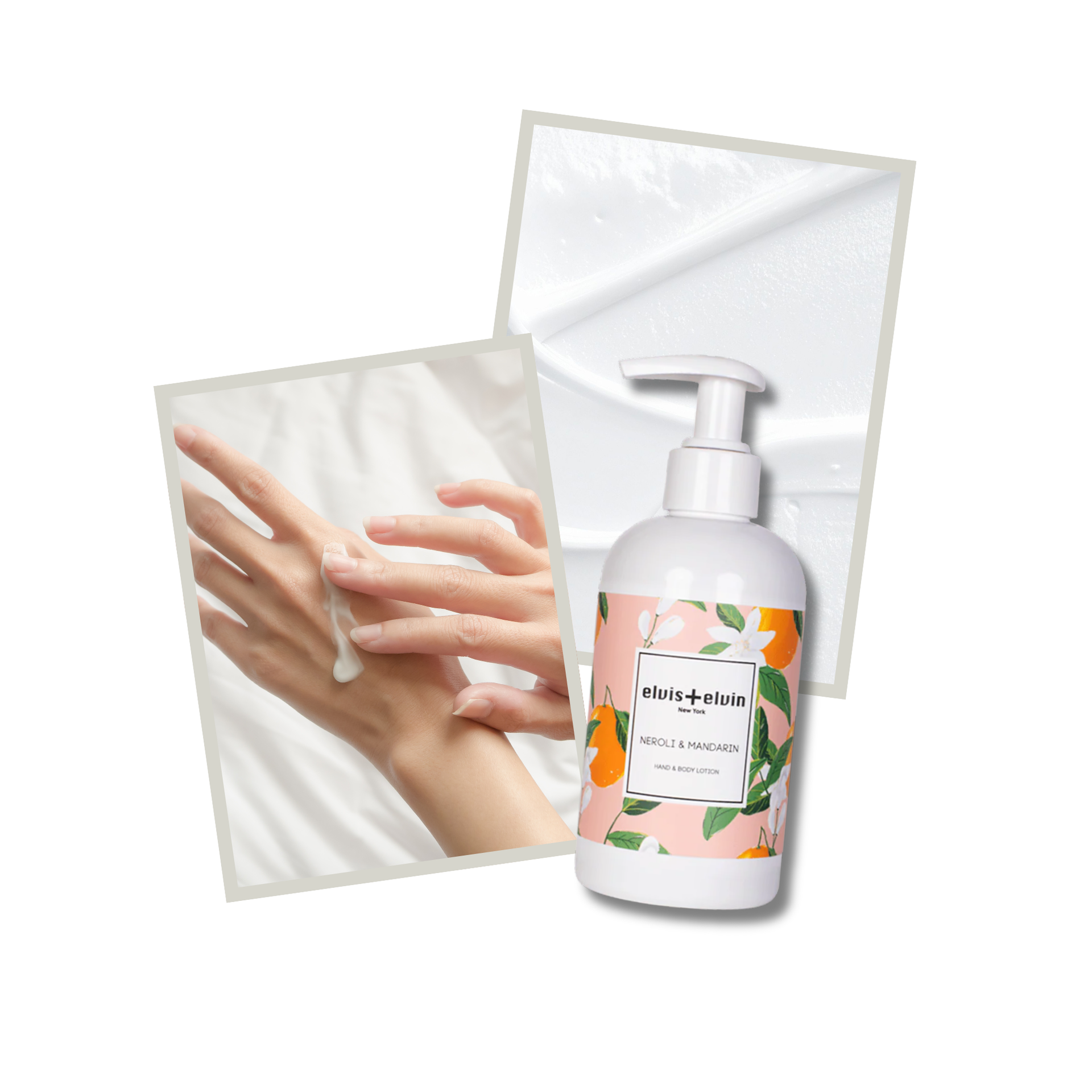 elvis+elvin Neroli & Mandarin Hand & Body Lotion