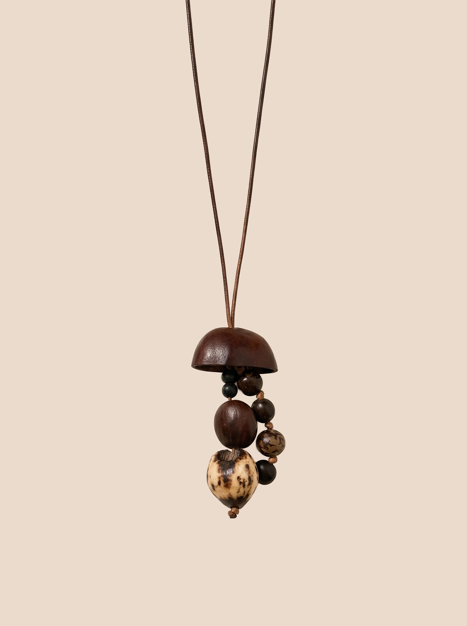 Artisanal Woodland Pendant Necklace