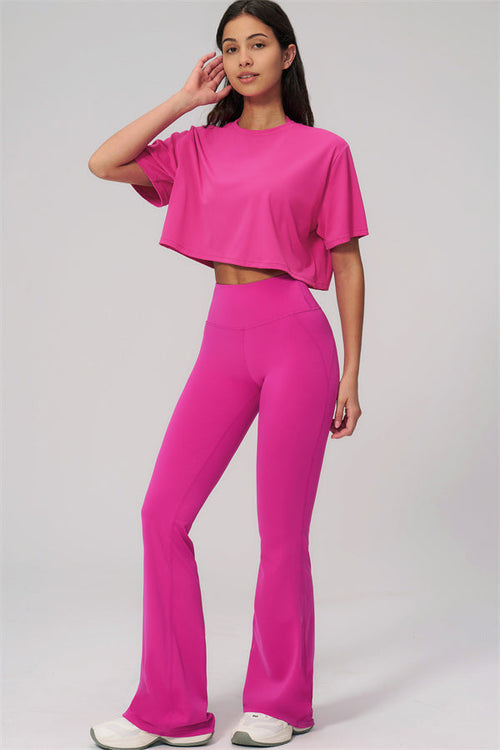 The Bold T-shirt Flared Leggings 2-Piece Set