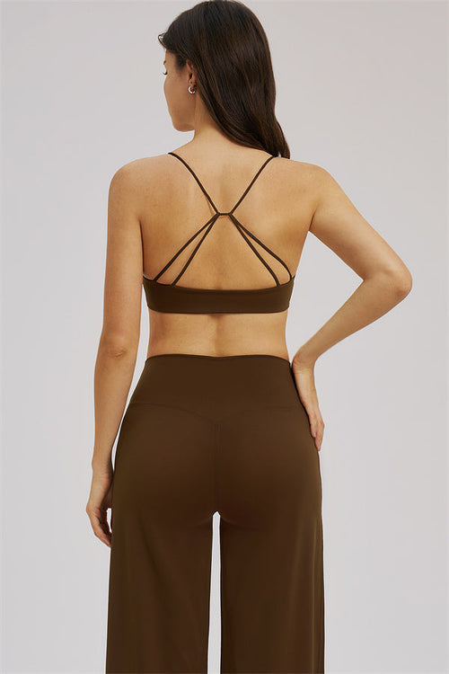 The Mosaic Sports Bra Straight Leg Pants 2-Piece Set