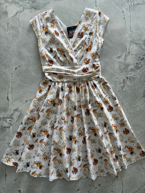Woodland Animals Greta Dress