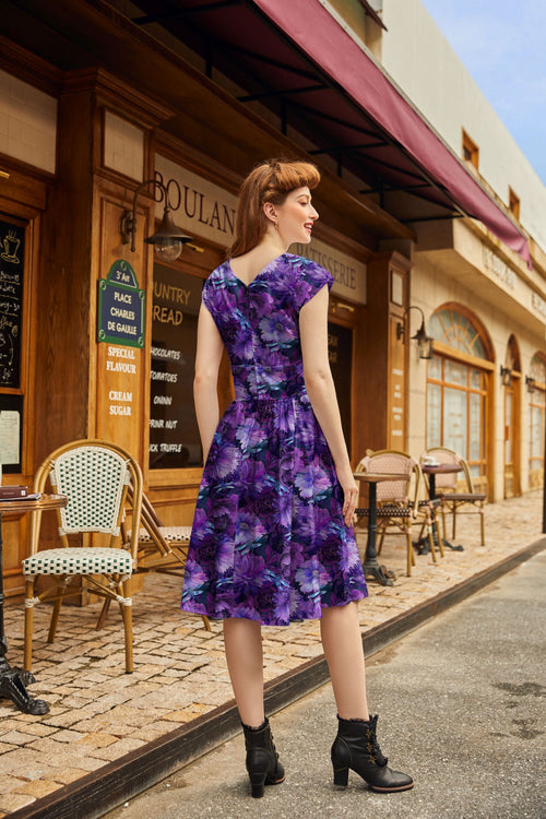 Dragonfly Floral Greta Dress - Medium only, 1 left!