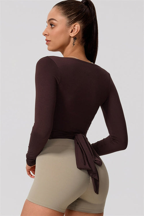 The Lively Long Sleeve Crop Top