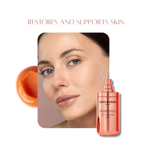elvis+elvin RoseGold Lift & Renewal Mask