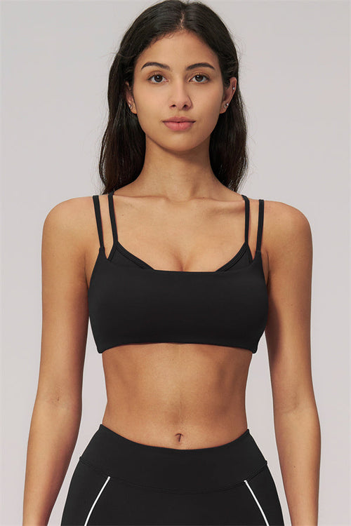 The Clarity Dual Strap Sports Bra Shorts 2-Piece Set