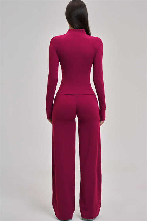 The Swoon Jacket Flared Leggings 2-Piece Set